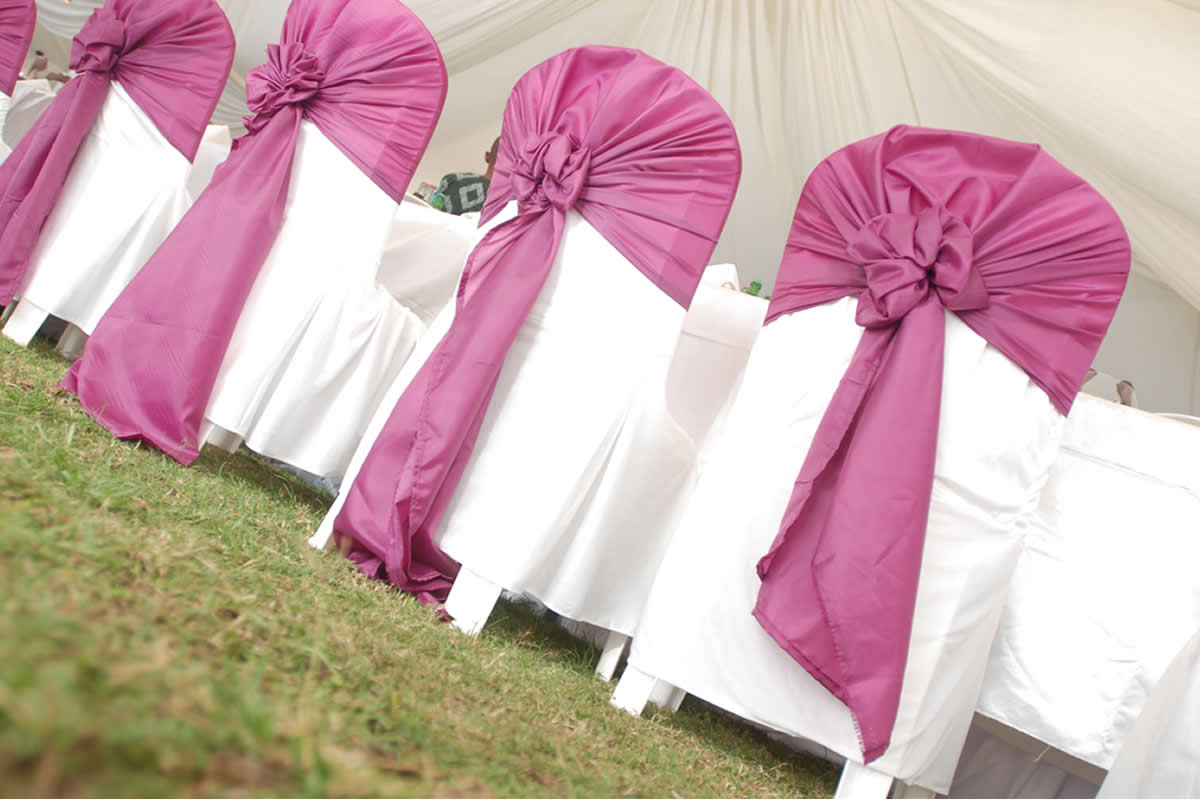 Outdoor Occasions Dressed Plastic Chairs For Hire